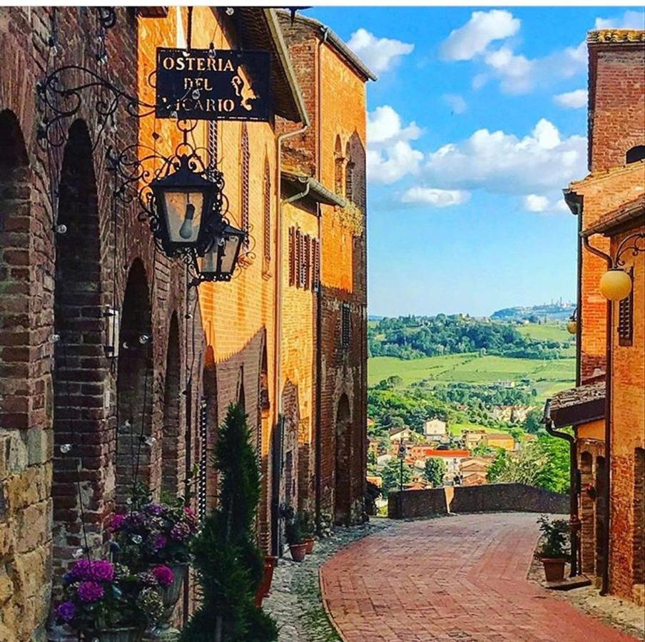 Osteria Del Vicario Certaldo Exterior foto