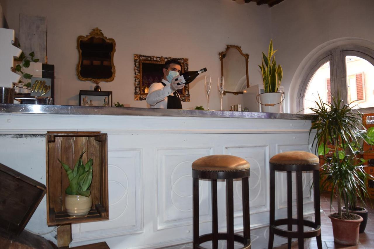 Osteria Del Vicario Certaldo Exterior foto