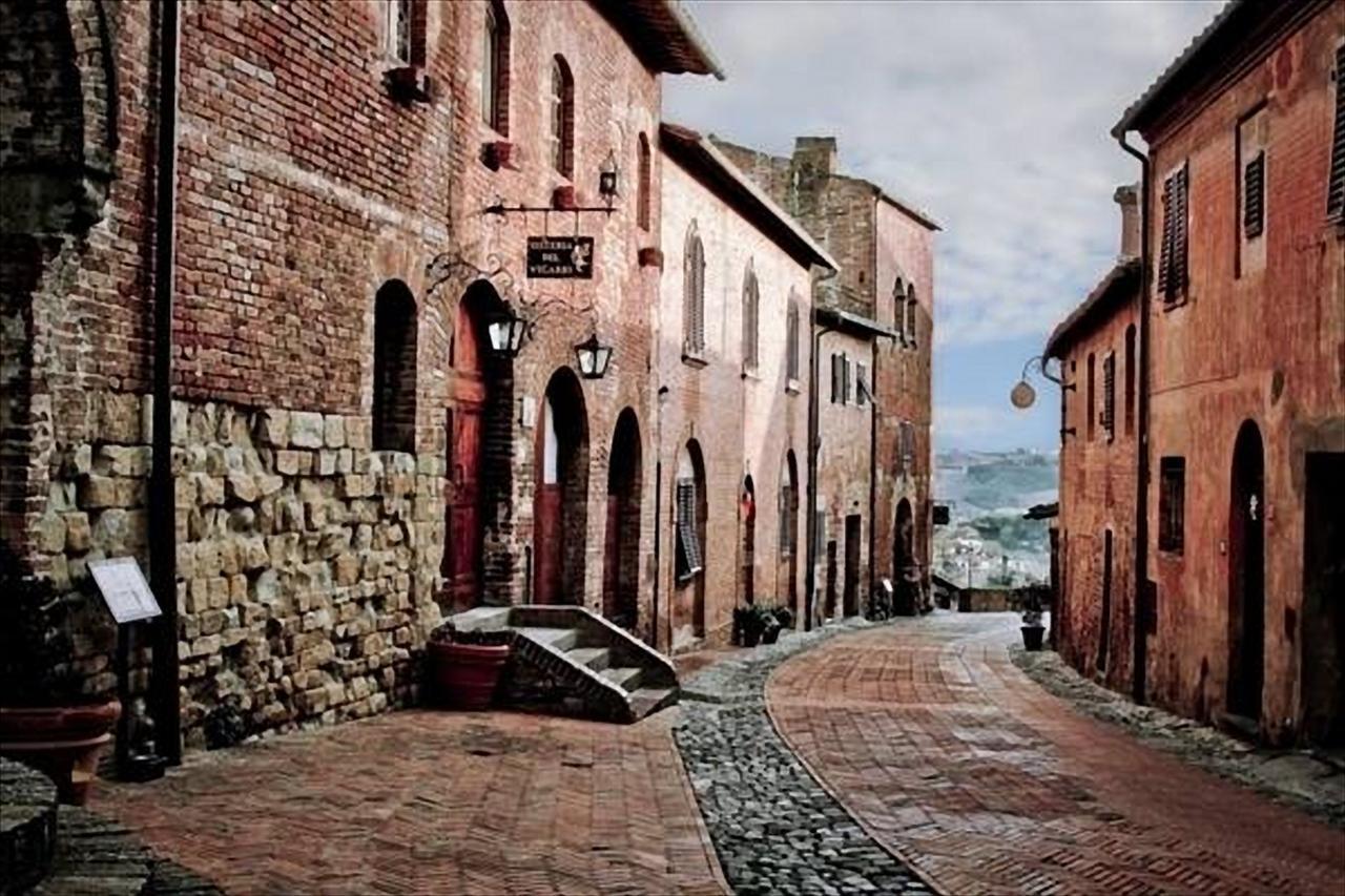 Osteria Del Vicario Certaldo Exterior foto